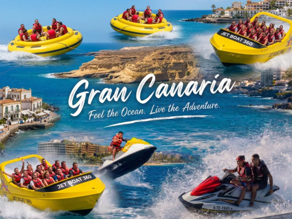 Combo D - Jetski (15min.) + Jet Boat 360°(15min.) + Crazy UFO